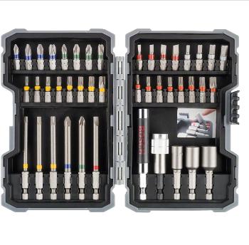 Extra Hard Screwdriver Bit and Nutsetter Sets, 43-Piece