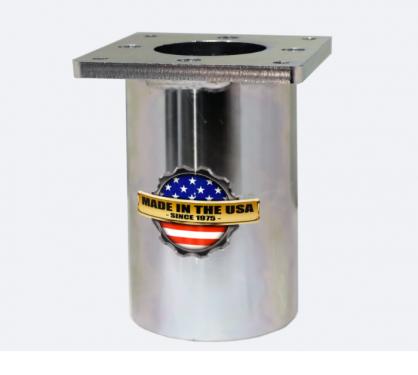 Adapters for wooden posts