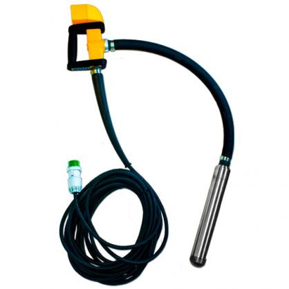 Motor-in-head pokers for concrete GUN