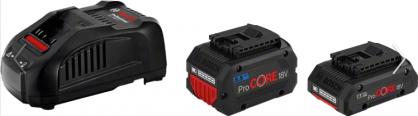 1 x ProCORE18V 4.0Ah + 1 x ProCORE18V 5.5Ah + GAL 1880 CV Professional